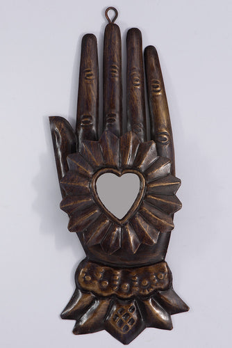 Hand with Heart Ornament