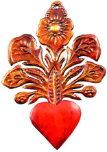 Heart with Flowers Ornament