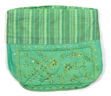 Cotton Striped Purse