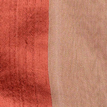 Wide-Stripe Silk/linen Scarf