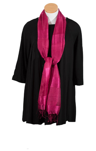 Raw Silk Scarf